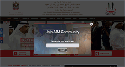 Desktop Screenshot of aimcongress.com