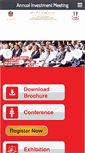 Mobile Screenshot of aimcongress.com